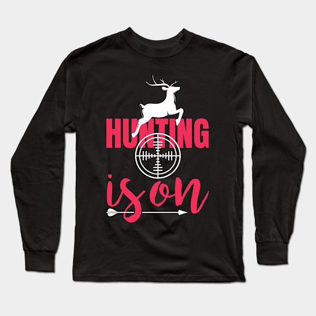 Hunting Target Long Sleeve T-Shirt by graphicganga